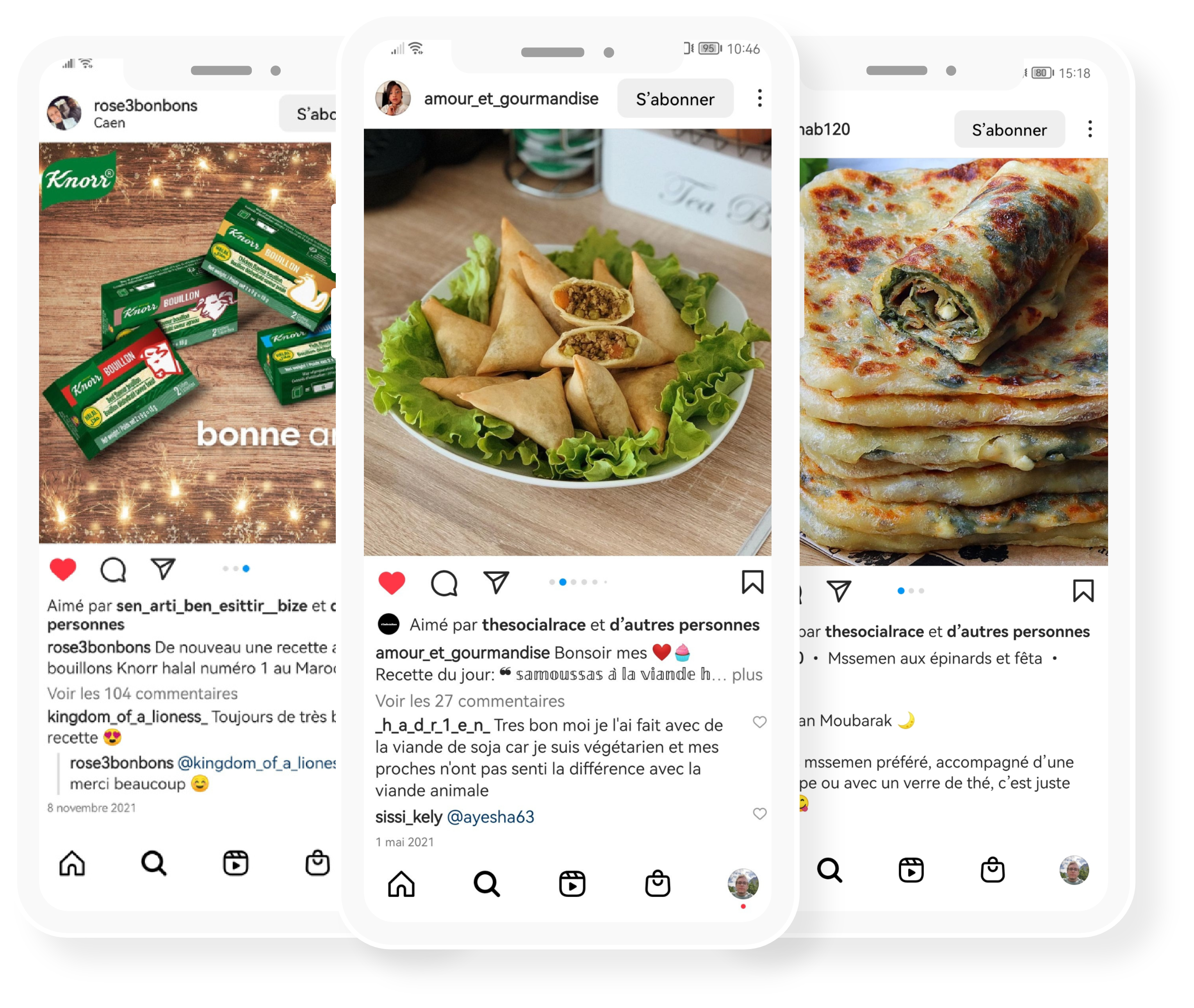 Study case de la campagne marque Knorr en collaboration des avec influenceurs