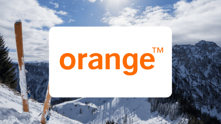 Logo de la collaboration avec Orange 5G