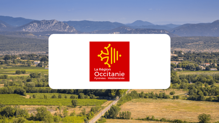 Image de la collaboration avec la Région occitanie